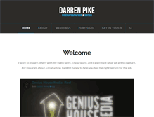 Tablet Screenshot of darrenpike.com